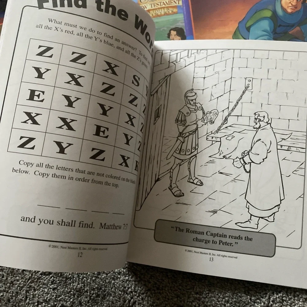 HUGE Nest Sunday School Animated Stories DVD & Reproducible Activity Book Set - Picture 12 of 16